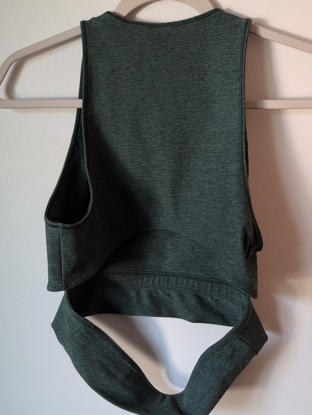 Outdoor Voices Slash Green Crop Top Sports Bra Medium - Picture 7 of 7